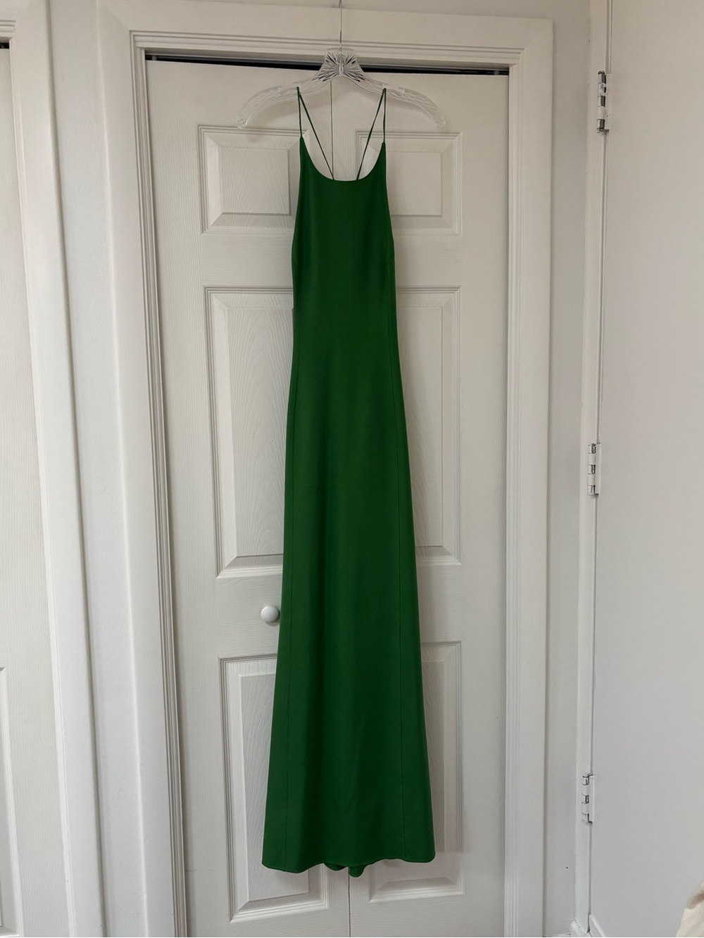 Michael Kors Collection Kelly Green Slip Maxi Dress